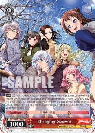 Changing Seasons - BD/WE3S-PE22 - PR